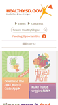 Mobile Screenshot of healthysd.gov